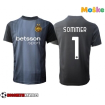 Moške Nogometnih dresov Inter Milan Yann Sommer #1 Vratar Domači 2025-26 Kratki rokavi